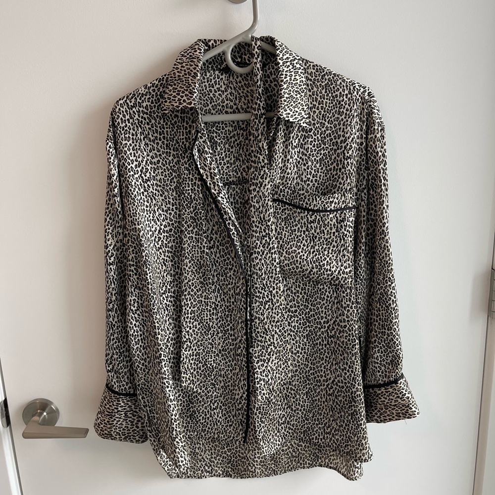 Zara Leopard Print Women's Top